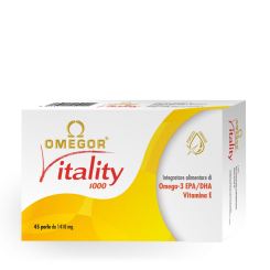 Omega 3 Omegor Vitality 1000 (60 perle da 1410 mg)